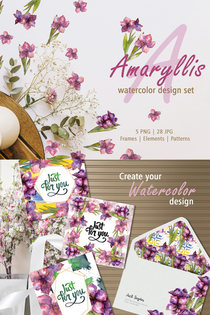 Kit Graphique #77082 Amaryllis Design Divers Modles Web - Logo template Preview