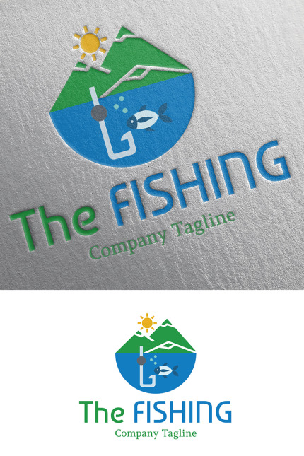 Kit Graphique #77194 Fishing-socit-logo Business-logo Divers Modles Web - Logo template Preview