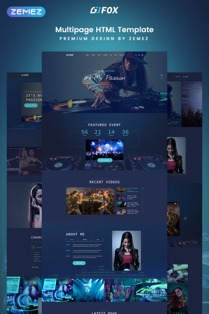 Kit Graphique #77217 Music Studio Divers Modles Web - Logo template Preview