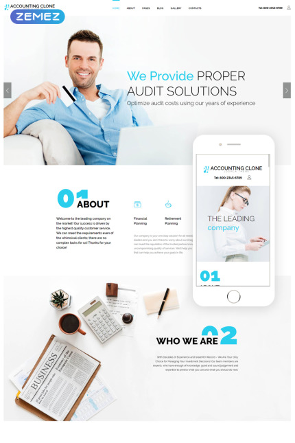 Kit Graphique #77295 Accounting Agence Divers Modles Web - Logo template Preview