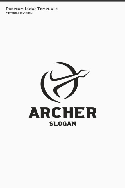 Kit Graphique #77354 Prcis Archer Divers Modles Web - Logo template Preview