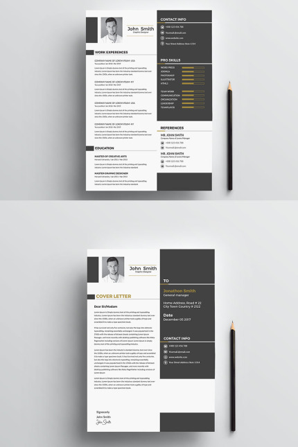 Kit Graphique #77366 Clean Rsum Divers Modles Web - Logo template Preview