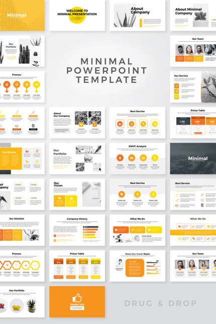 Kit Graphique #77369 Modern Powerpoint Divers Modles Web - Logo template Preview