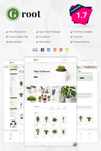 Kit Graphique #77421 Nurserystore Plants Divers Modles Web - Logo template Preview