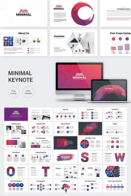 Kit Graphique #77481 Modern Powerpoint Divers Modles Web - Logo template Preview