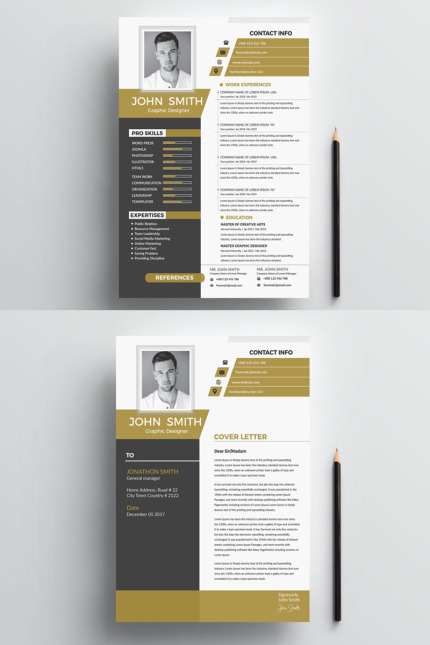Kit Graphique #77579 Clean Rsum Divers Modles Web - Logo template Preview