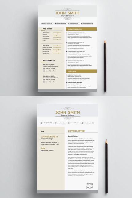 Kit Graphique #77712 Clean Rsum Divers Modles Web - Logo template Preview