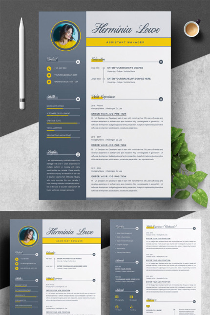 Kit Graphique #77949 Professionnelle Rsum Divers Modles Web - Logo template Preview