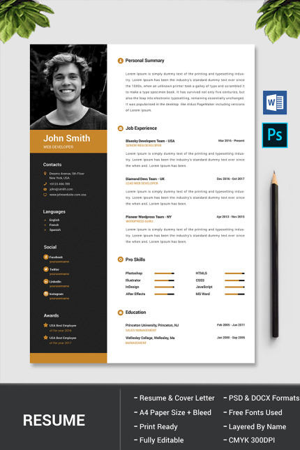 Kit Graphique #77957 A4 Propre Divers Modles Web - Logo template Preview