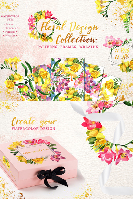 Kit Graphique #77959 Floral Design Divers Modles Web - Logo template Preview