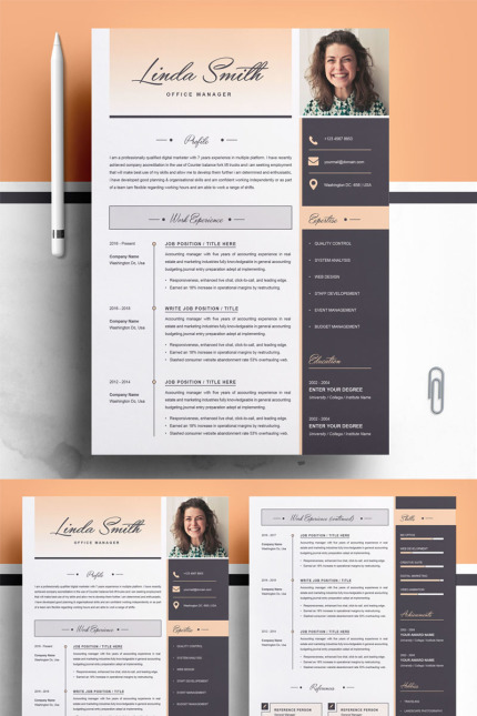 Kit Graphique #78049 Professionnelle Rsum Divers Modles Web - Logo template Preview