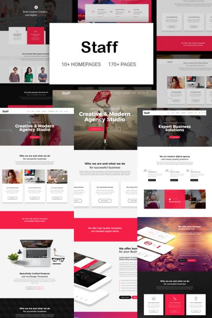 Kit Graphique #78050 Staff Responsive Divers Modles Web - Logo template Preview