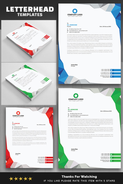 Kit Graphique #78164 Clean Colorful Divers Modles Web - Logo template Preview