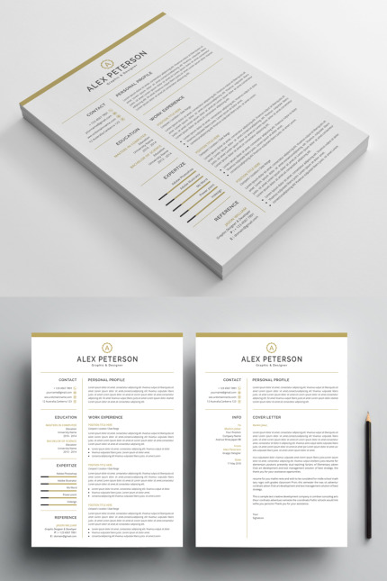 Kit Graphique #78200 Resume Cv Divers Modles Web - Logo template Preview