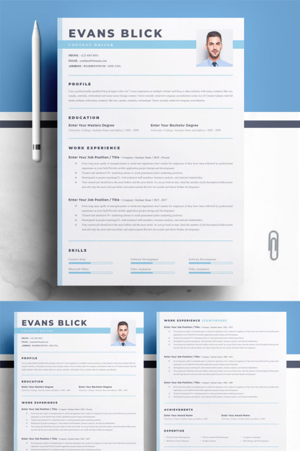 Kit Graphique #78220 Professionnelle Rsum Divers Modles Web - Logo template Preview