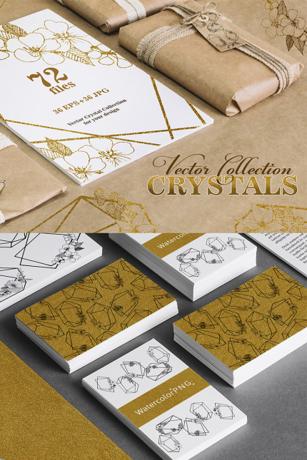 Kit Graphique #78236 Elegant Crystals Divers Modles Web - Logo template Preview