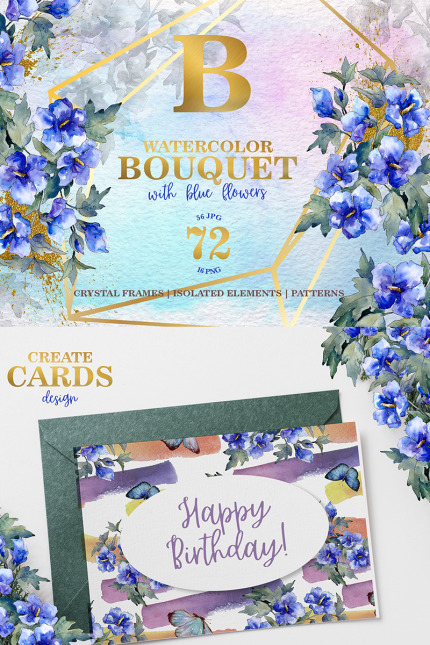 Kit Graphique #78276 Bouquet Avec Divers Modles Web - Logo template Preview