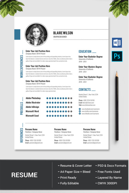 Kit Graphique #78285 A4 Propre Divers Modles Web - Logo template Preview