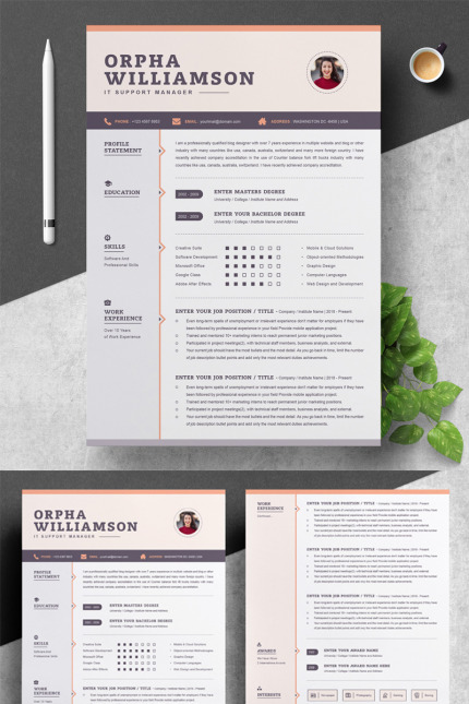 Kit Graphique #78333 Professionnelle Rsum Divers Modles Web - Logo template Preview