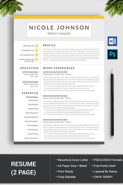 Kit Graphique #78381 A4 Propre Divers Modles Web - Logo template Preview