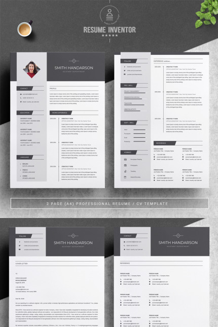 Kit Graphique #78491 Professionnelle Rsum Divers Modles Web - Logo template Preview