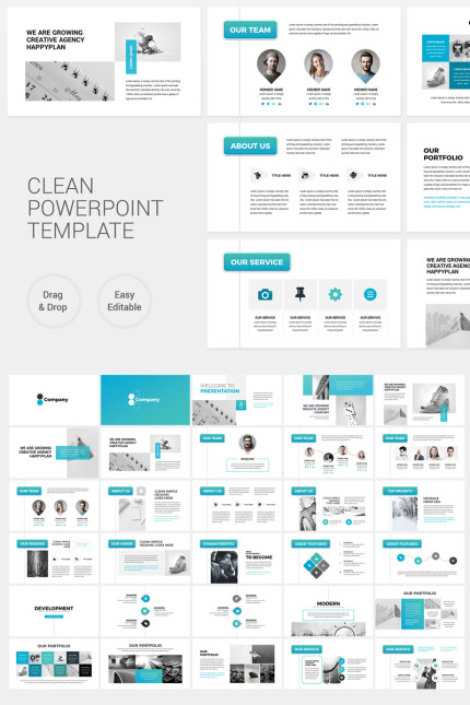 Kit Graphique #78540 Modern Powerpoint Divers Modles Web - Logo template Preview
