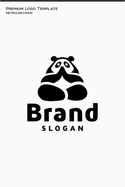 Kit Graphique #78628 Panda Ours Divers Modles Web - Logo template Preview
