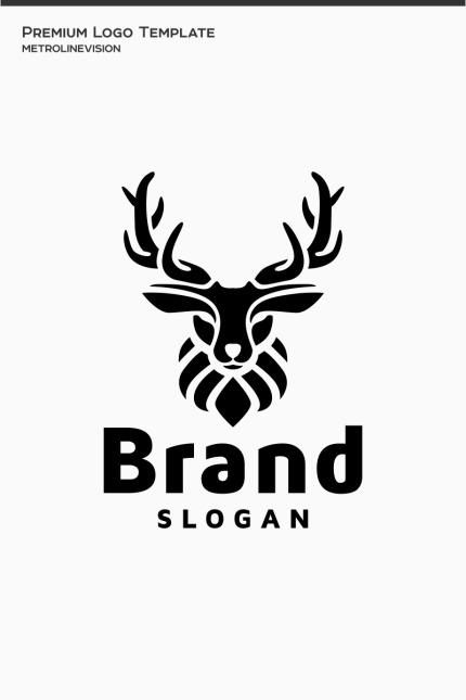Kit Graphique #78648 Abstract Deer Divers Modles Web - Logo template Preview