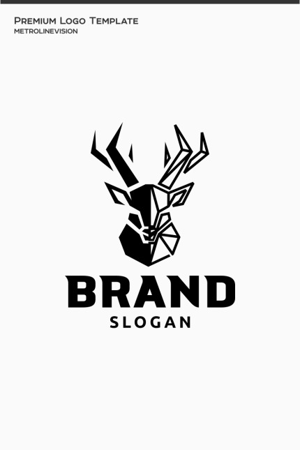 Kit Graphique #78650 Abstract Deer Divers Modles Web - Logo template Preview