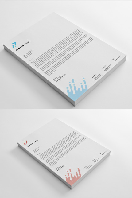 Kit Graphique #78692 Letterhead Creatif Divers Modles Web - Logo template Preview
