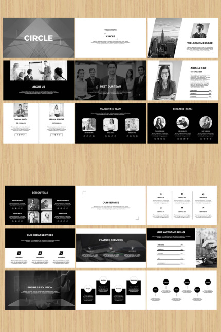 Kit Graphique #78728 Powerpoint Presentation Divers Modles Web - Logo template Preview