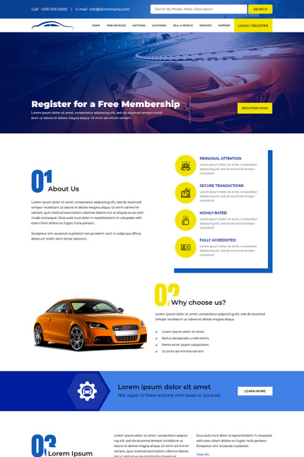 Kit Graphique #78787 Car Enchres Divers Modles Web - Logo template Preview