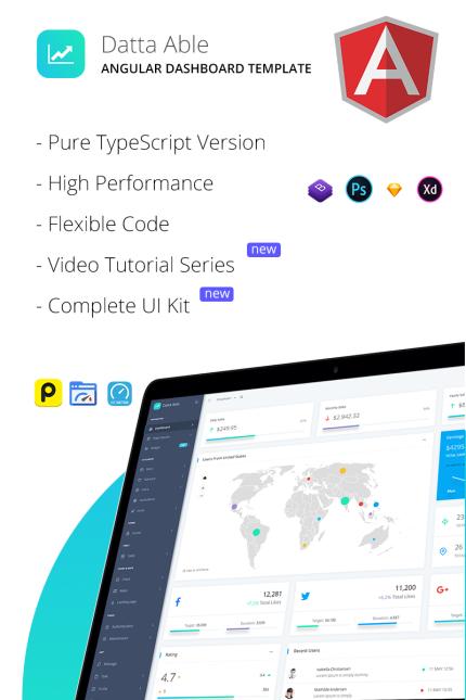 Kit Graphique #78804 Angular Admintemplate Divers Modèles Web - Logo template Preview