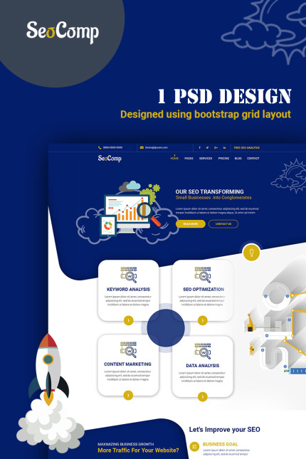 Kit Graphique #78813 Seo Company Divers Modles Web - Logo template Preview