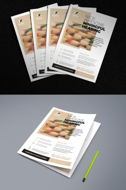 Kit Graphique #78830 Flyer Entreprise Divers Modles Web - Logo template Preview