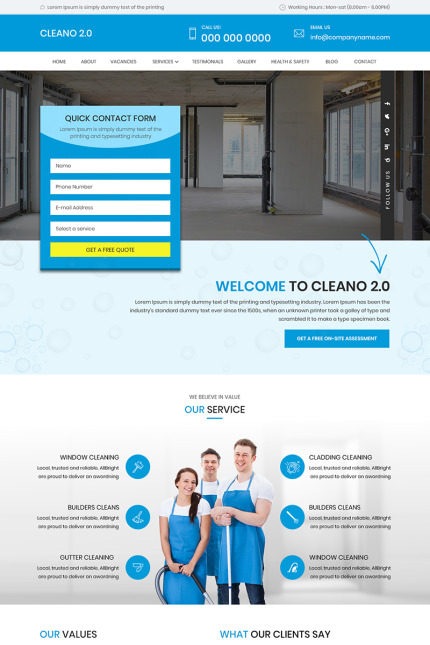 Kit Graphique #78899 Cleaning Maison Divers Modles Web - Logo template Preview