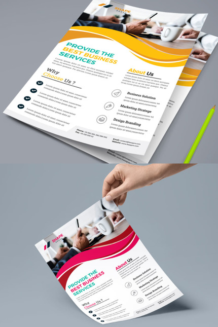 Kit Graphique #78964 Flyer Entreprise Divers Modles Web - Logo template Preview