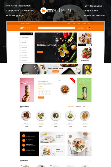 Kit Graphique #78996 Food Caf Divers Modles Web - Logo template Preview