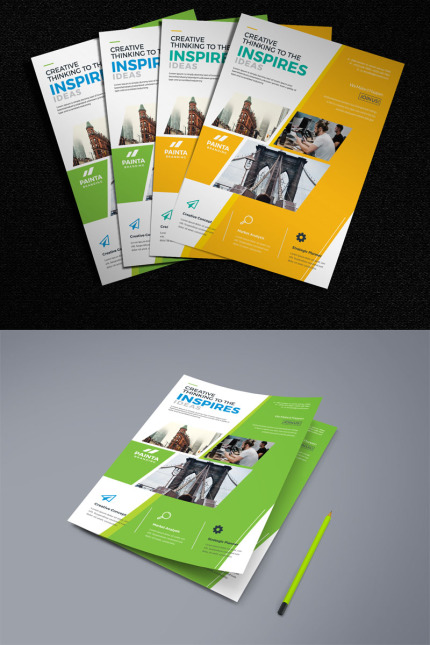 Kit Graphique #79057 Prospectus Entreprise Divers Modles Web - Logo template Preview