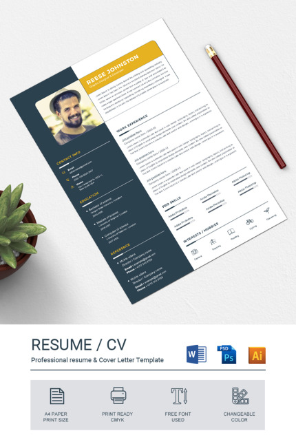 Kit Graphique #79067 Resume Template Divers Modles Web - Logo template Preview