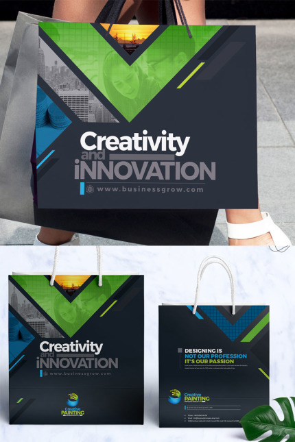 Kit Graphique #79086 Shopping Bag Divers Modles Web - Logo template Preview
