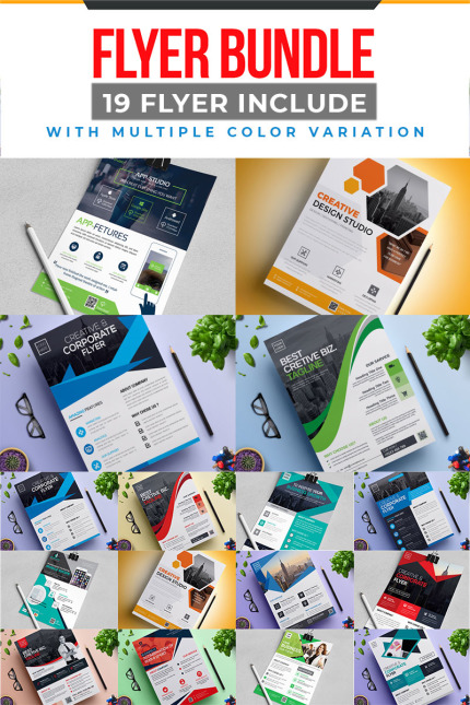 Kit Graphique #79090 Flyer Template Divers Modles Web - Logo template Preview