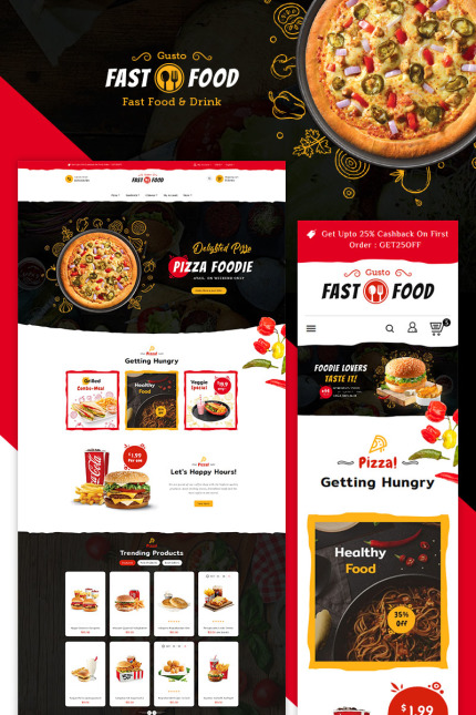 Kit Graphique #79302 Pizza Italian Divers Modles Web - Logo template Preview