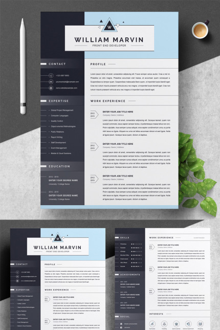 Kit Graphique #79357 1 Page Divers Modles Web - Logo template Preview