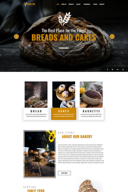 Kit Graphique #79383 Bakery Baking Divers Modles Web - Logo template Preview