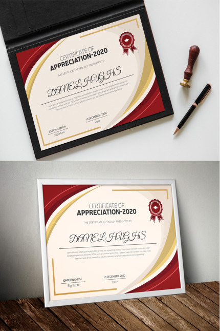 Kit Graphique #79459 Certificate Annual Divers Modles Web - Logo template Preview
