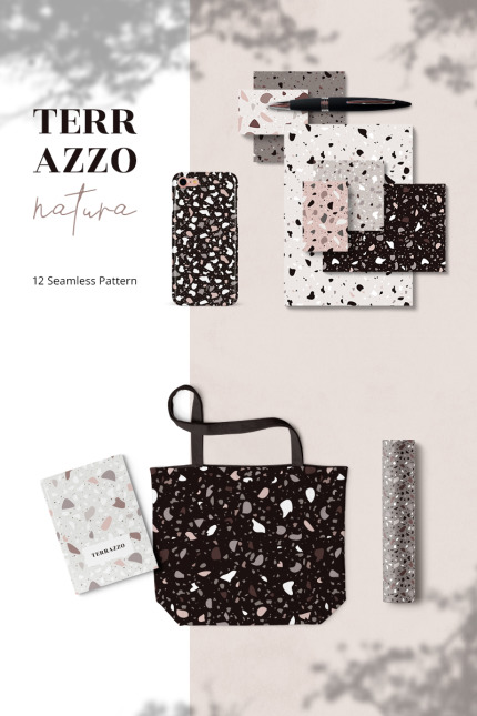 Kit Graphique #79475 Terrazzo Pattern Divers Modles Web - Logo template Preview