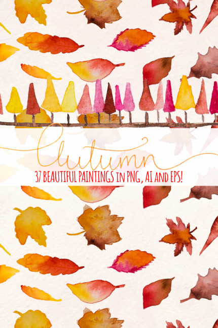 Kit Graphique #79590 Autumn Orange Divers Modles Web - Logo template Preview