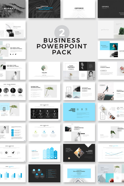 Kit Graphique #79602 Powerpoint Pptx Divers Modles Web - Logo template Preview