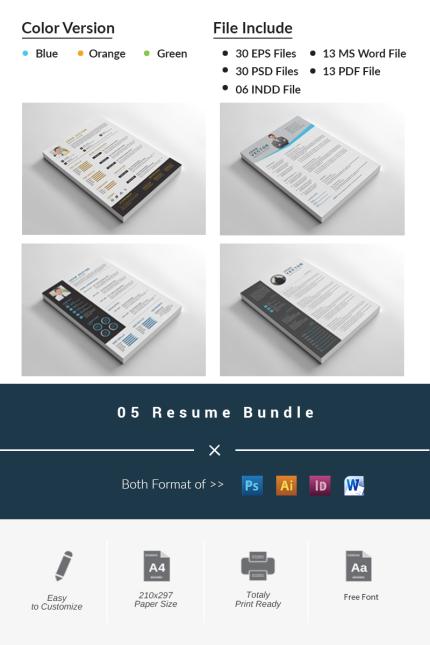 Kit Graphique #79705 A4 Business Divers Modles Web - Logo template Preview